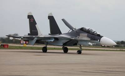 Истребители Су-30СМ ВВС Армении находятся под прикрытием российской авиабазы в Гюмри