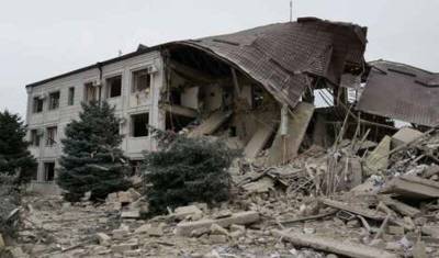 Ракета попала в многоквартирный дом азербайджанского города Гянджа, есть погибшие