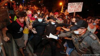 В Израиле прошли антиправительственные протесты