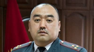 Назначен новый глава МВД Киргизии