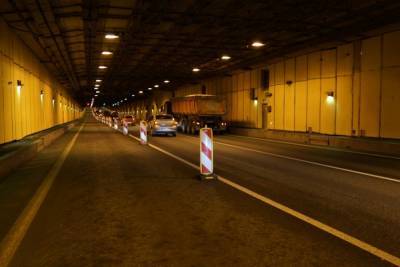 В тоннеле петербургской дамбы на пять дней ограничат движение