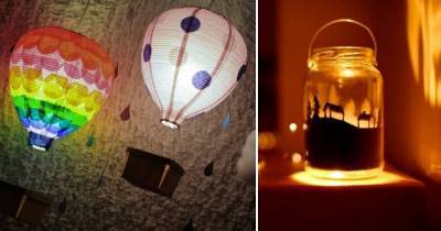 Светильник-ночник из подручных средств: 7 примеров дизайнерских шедевров своими руками