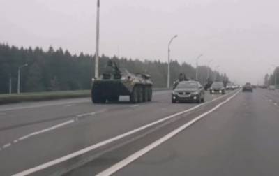 В Минск стягивают военную технику: в городе запланирован "Марш гордости"