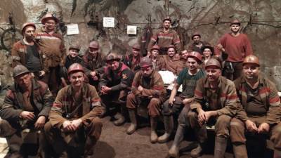 В Кривом Роге продолжается шахтерская забастовка