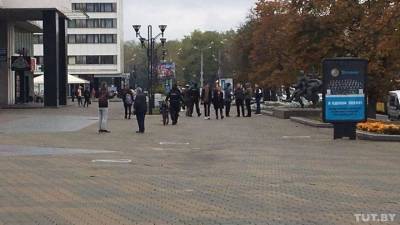 На улицы Минска выводят военную технику