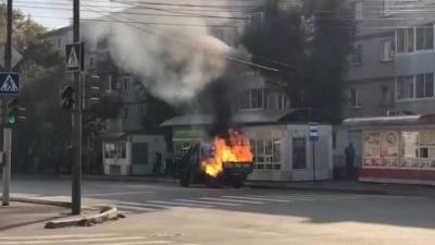 В соцсетях появилось видео взрыва грузовика в Хабаровске