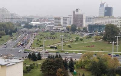 В Минске против демонстрантов применили газ