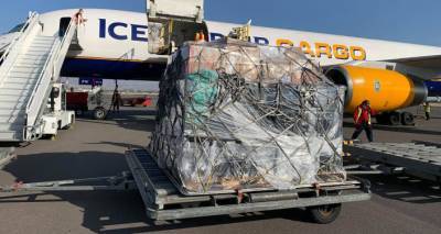 Из Лос-Анджелеса спецрейсом в Ереван доставлено 20 тонн гуманитарного груза