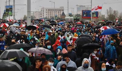В Минске произошли столкновения силовиков с протестующими