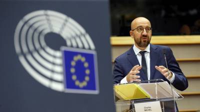 Глава Евросовета призвал к соблюдению перемирия в Карабахе