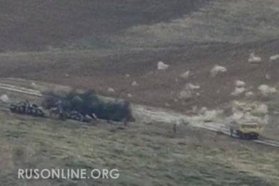 Мощный штурм: десятки турецких боевиков попали в окружение в Карабахе (видео)