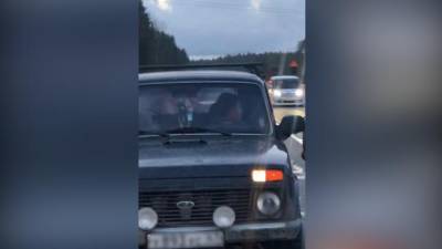 Подросток угнал машину у родителей и катался на ней по трассе "Скандинавия"