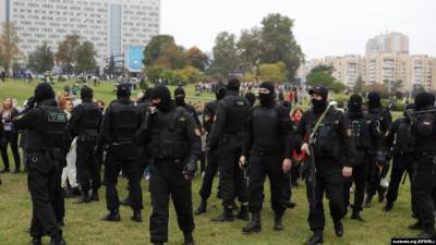 Акция протеста в Минске: задержаны десятки демонстрантов