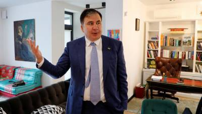 Саакашвили провел предвыборную встречу с грузинскими эмигрантами в Афинах