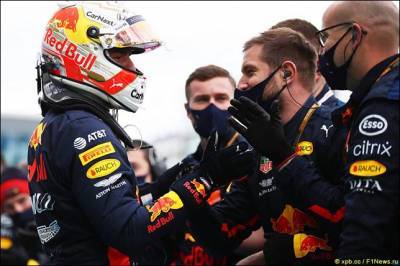 В Red Bull довольны выступлением Ферстаппена