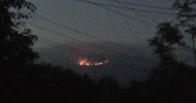 На горе Килиманджаро в Танзании вспыхнул пожар