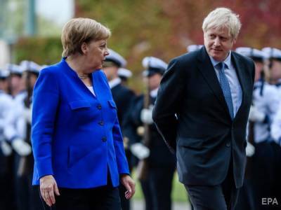 Джонсон и Меркель провели переговоры насчет торговли ЕС и Британии