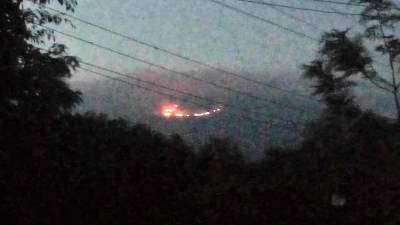 Пожар вспыхнул на горе Килиманджаро в Танзании