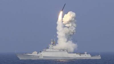 В Каспийском море проведено военно-морское учение России и Ирана