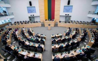 Представители шести партий проходят в Сейм Литвы нового созыва