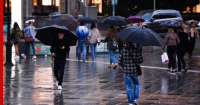 В Москве 12 октября ожидается небольшой дождь