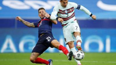 Франция и Португалия сыграли вничью в матче чемпионов мира и Европы