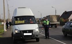 В Орловском районе проверили водителей на соблюдение масочного режима