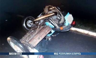 В Светлогорском районе пьяный бесправник на мотоцикле въехал в ВАЗ - фото