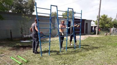 Радость села Балкашино: новые спортивные и детские площадки