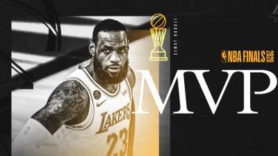 Леброн Джеймс признан MVP финала НБА