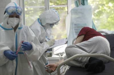 Украинские больницы для пациентов COVID заполнены на 60,9%