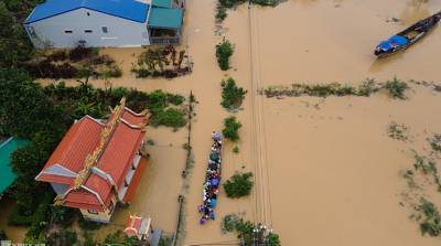 Жертвами проливных дождей во Вьетнаме стали 20 человек