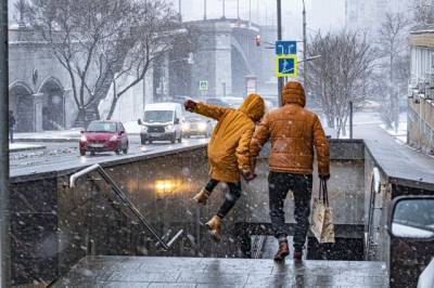 На выходных в Москве выпадет первый снег