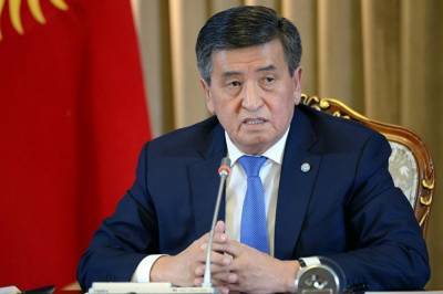 Президент Кыргызстана повторно подписал указ о введении чрезвычайного положения в столице