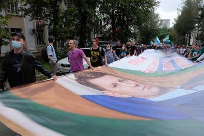 На двоих участников протестов в Хабаровске завели дела по «дадинской» статье