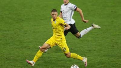 Скауты "Милана" следили за украинцем в матчах против Испании и Германии