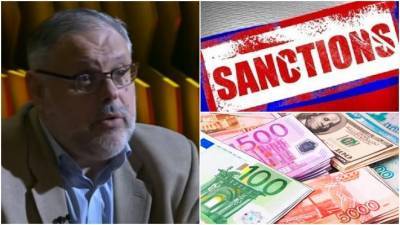 Хазин назвал санкции "отмазкой" Запада, чтобы не давать РФ обещанных денег