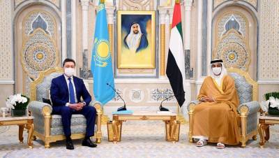 Казахстан и ОАЭ подписали соглашение о реализации инвестпроектов на 6,1 млрд тенге