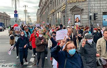 В Беларуси проходит Марш пенсионеров