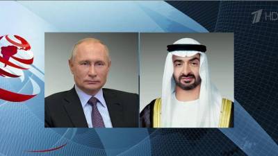 Владимир Путин обсудил с наследным принцем Абу-Даби испытания российской вакцины «Спутник V»
