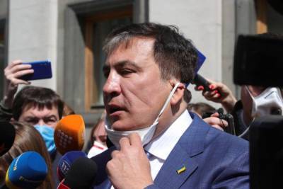 На Саакашвили напали во время встречи с диаспорой
