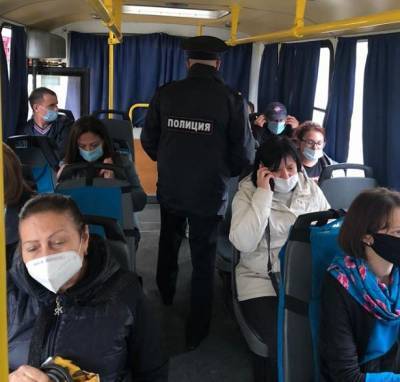 Масштабный рейд: после проверки в автобусах Ростова составили протоколы