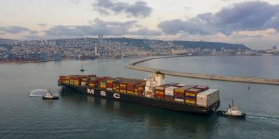 Впервые в истории: грузовое судно из ОАЭ пришло в порт Хайфы