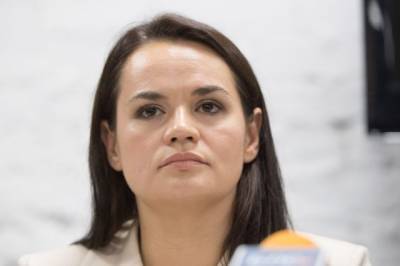 Тихановская заявила, что не считает себя президентом Белоруссии