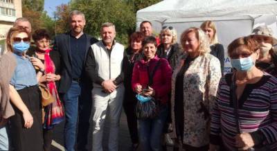Чийгоз поддержал запорожскую команду "Европейской Солидарности" на местных выборах