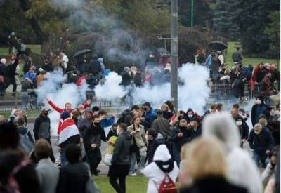 МВД Белоруссии допустило применение боевого оружия на акциях протеста при необходимости