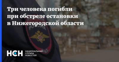 Три человека погибли при обстреле остановки в Нижегородской области