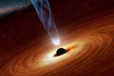 Ученые показали взрыв звезды, которую поглощает черная дыра