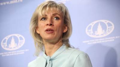 Захарова раскрыла закулисные подробности переговоров по Карабаху