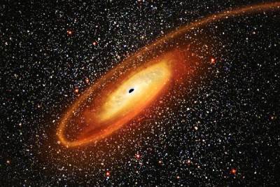 Астрономы впервые увидели, как черная дыра «засосала» звезду